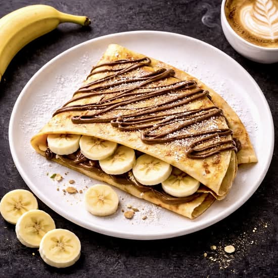 Nutella & Banana Crêpe