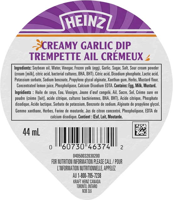Heinz Creamy Garlic
