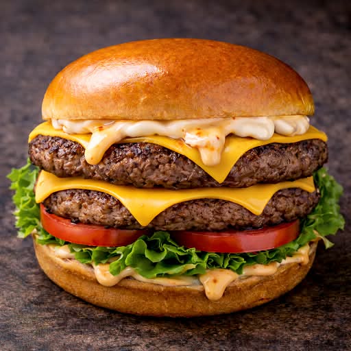 Loaded Beef Burger (Double)