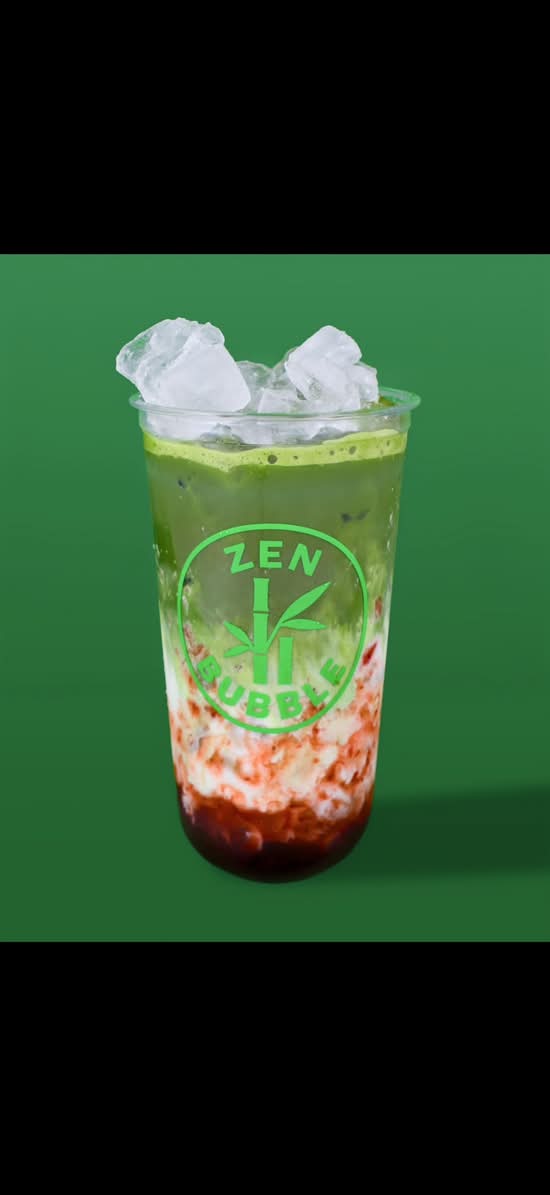 Matcha Latté à la fraise