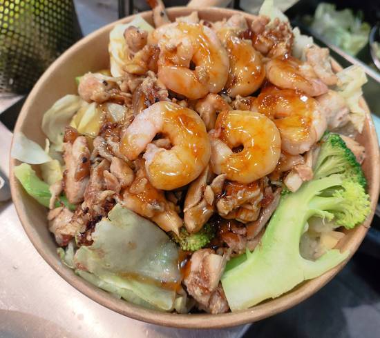 Chicken & Shrimp  Teriyaki