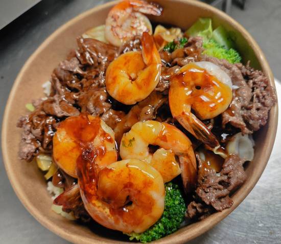 Beef & Shrimp  Teriyaki