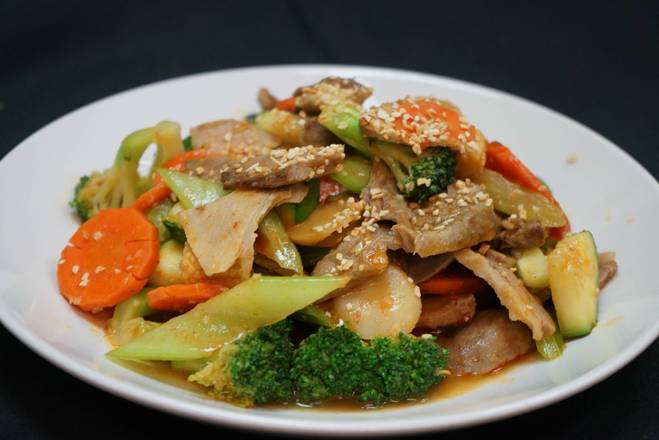 #61 Thai Garlic Pork Stir Fry