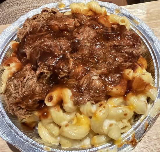 Macaroni au Fromage Le Porc/The Pork Mac'n Cheese