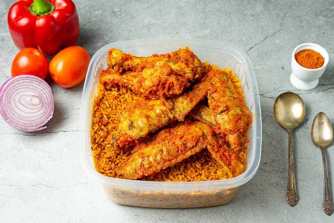 Party Tray-Naija Smokey Jollof