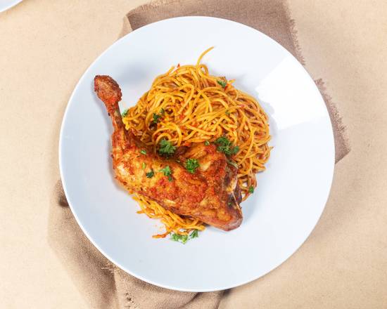 Jollof Spaghetti