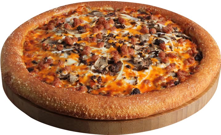 8" Chipotle Cheeseburger (First Pizza)