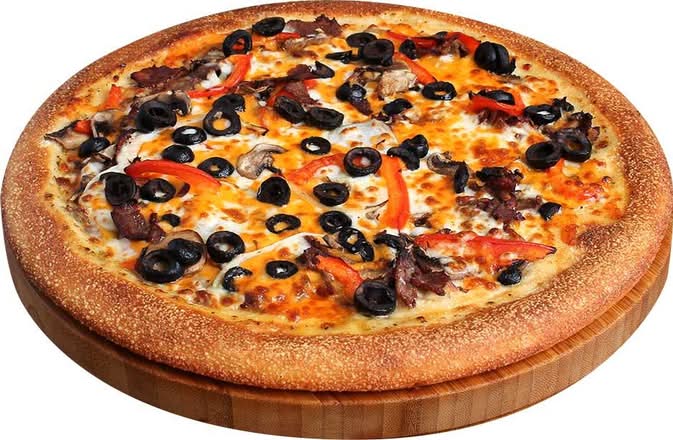 8" Grecian Steak (First Pizza)