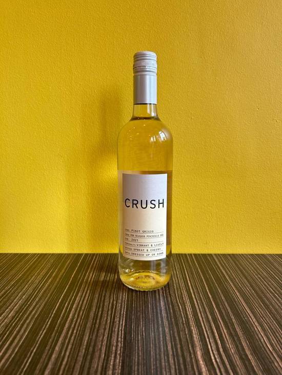 Crush Pinot Grigio, 750ml bottle wine (12.5%25 ABV)
