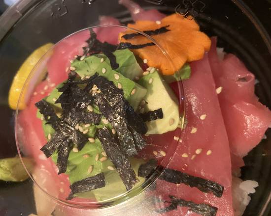 Donburi au thon rouge et avocat / Red Tuna & Avocado Donburi