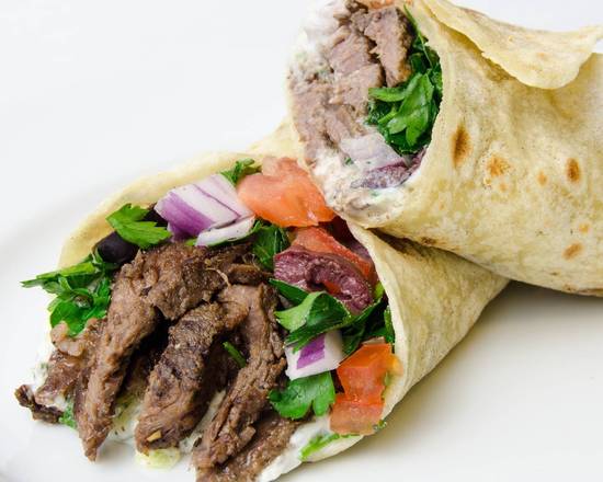 Saj boeuf/ beef shawarma
