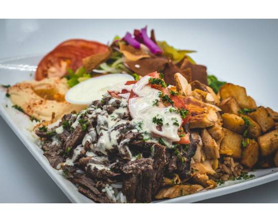 Plat Bœuf / Beef shawarma plate