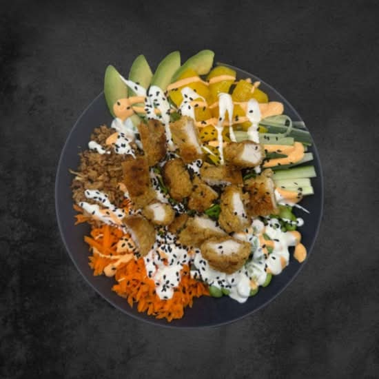 Poulet croustillant bol