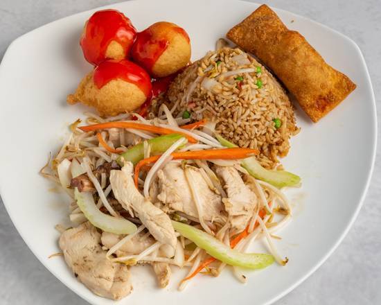 Combo D (Chicken Balls/Chicken Chop Suey)