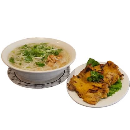 11. LARGE BBQ Chicken/ Pork Chop Noodle Soup