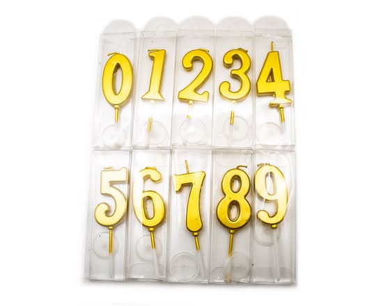 Numbered Candle