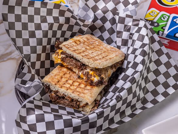 Panini philly steak