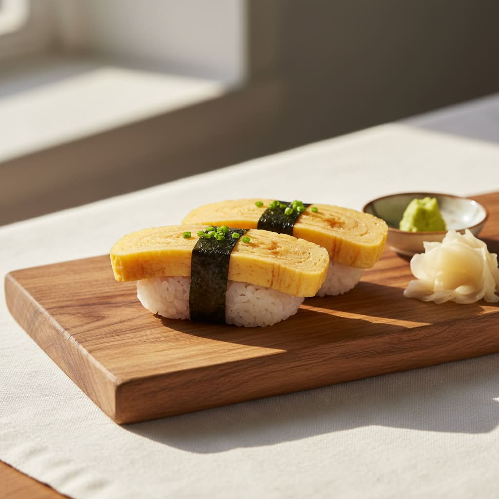 607 Tamago Nigiri (2 pieces)