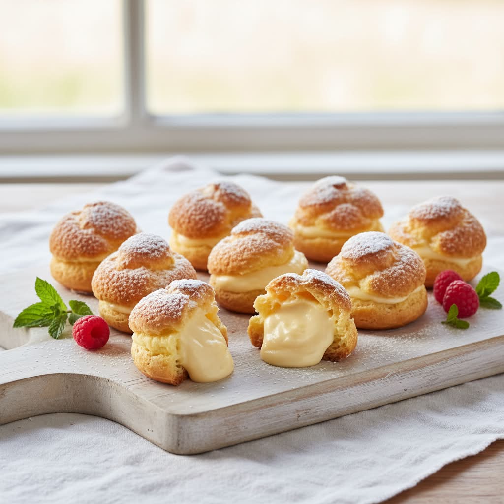 1101 Mini Cream Puffs (8 pieces)