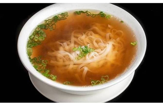 14. Plain Rice Noodle Soup (Large)
