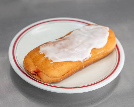 Strawberry Long John Donut