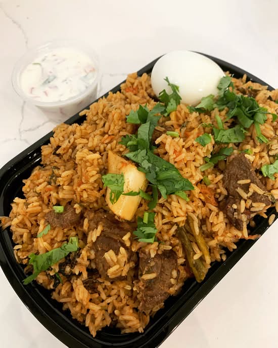 Mutton Biryani Special (Round) **