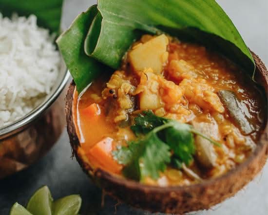 Vegan Sambar & Rice
