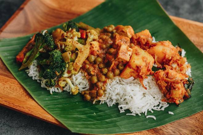 3 Veggie Combo on Rice