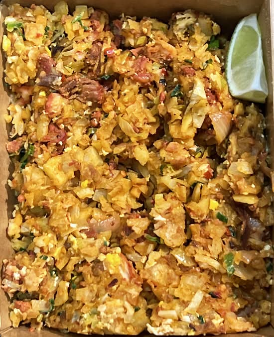 Chili Chicken Kothu Roti