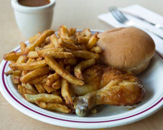 Repas cuisse de poulet / Chicken Leg Dinner