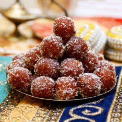SMALL COCONUT GULAB JAMUN