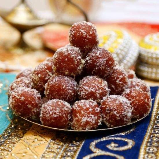 COCONUT  GULAB JAMUN