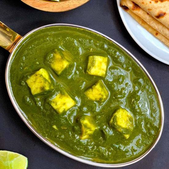 PALAK PANEER (NO ONION/NO GARLIC)