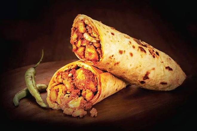 Chaap tikka roll