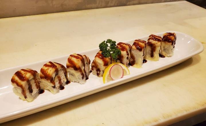 Baked Salmon Roll