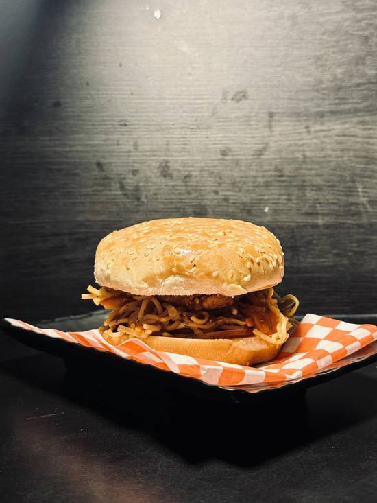 Noodle Burger(Indian Style)