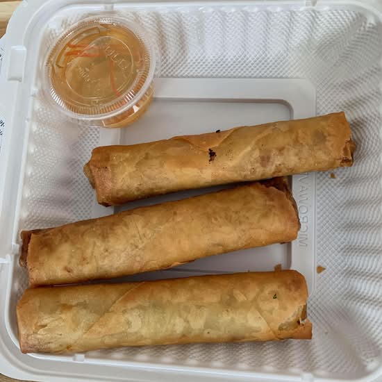 #501 Vietnamese Deep-Fried Pork and Vegetable Spring Rolls (Cha Gio) (3 pcs)