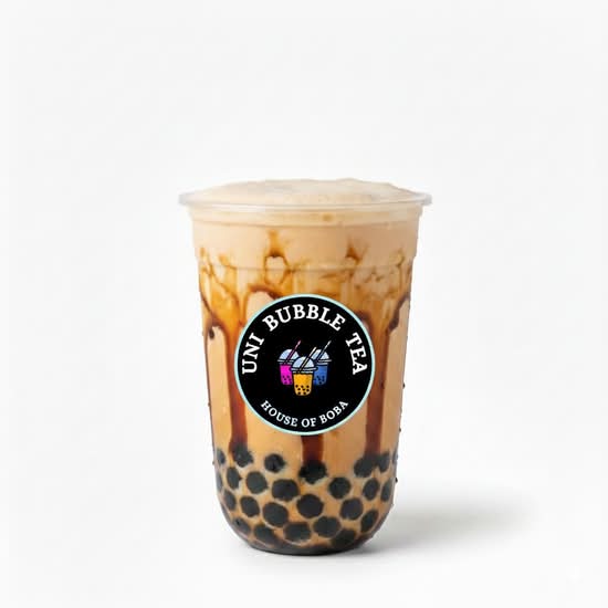T9.Brown Sugar Milk Tea with Brown Sugar Pearl
