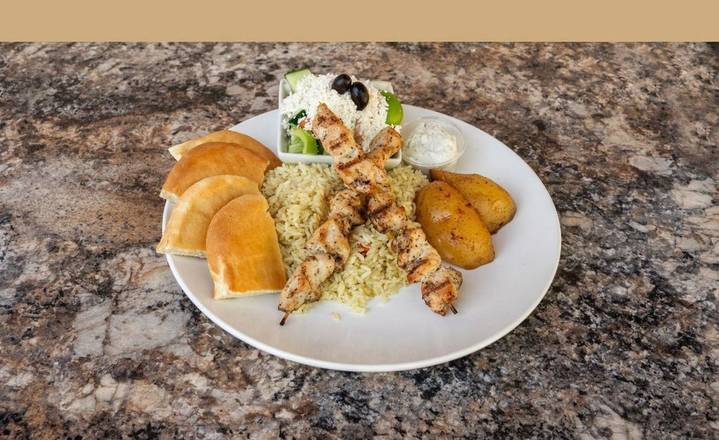 Chicken Souvlaki (2 Skewers)