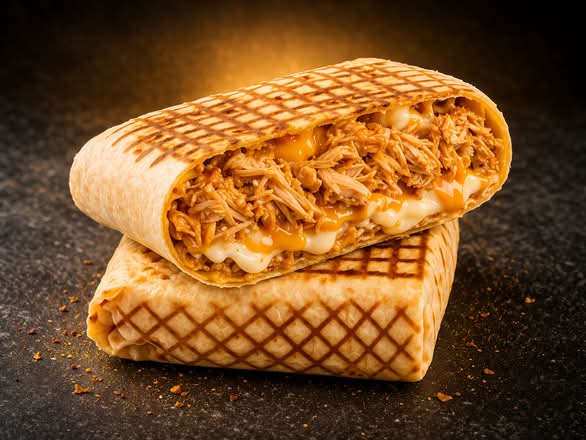 Tacos Poulet Rôti Grillé