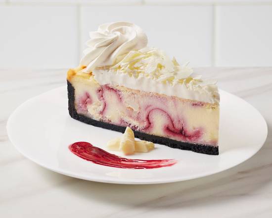 White Chocolate Raspberry Cheesecake
