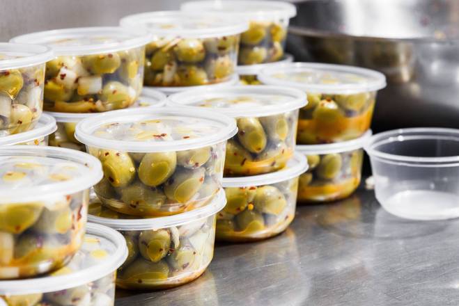 Spicy Italian Olives (12 oz)