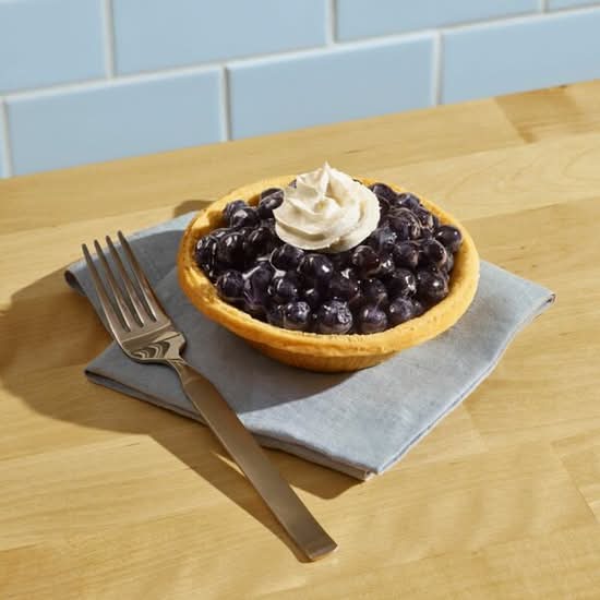 Fresh BC Blueberry Pie