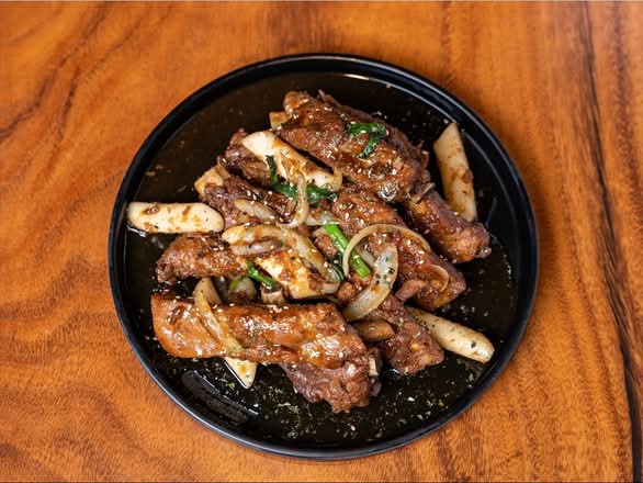PORK BACK GALBI-JJIM 돼지 등갈비찜