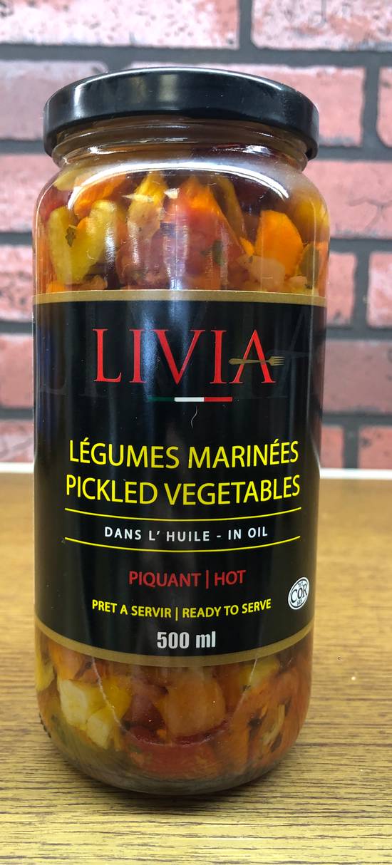 Livia légumes marinés