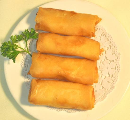 Crispy Shrimp Egg Rolls (4 Pcs)