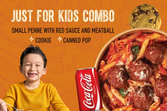 Kids Pasta Combo