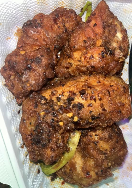 Deep Fried Chicken Wings