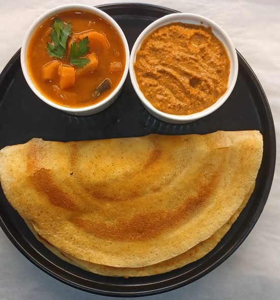 Plain Dosa set ( 5 dosa)