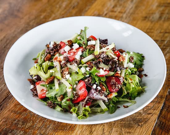 Strawberry & Goat Cheese Salad